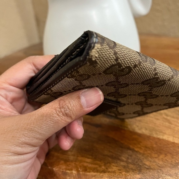 GUCCI MONOGRAM PRINCY COMPACT FRENCH FLAP WALLET - Picture 6 of 16